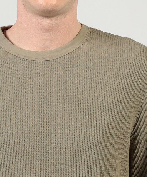 TOMORROWLAND / トゥモローランド カットソー | コットンリネンワッフル ロングスリーブカットソー MCLW3747 | 詳細5