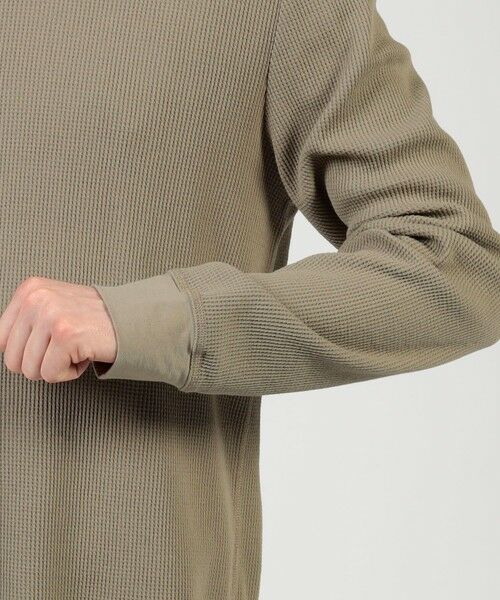 TOMORROWLAND / トゥモローランド カットソー | コットンリネンワッフル ロングスリーブカットソー MCLW3747 | 詳細6