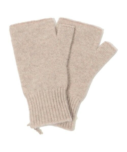 TOMORROWLAND / トゥモローランド 手袋 | リサイクルカシミヤ ニットグローブ ARBC0513（41 ライトベージュ）