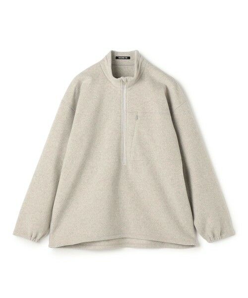 TOMORROWLAND / トゥモローランド Tシャツ | ウールカシミヤフリース ハーフジッププルオーバー | 詳細1
