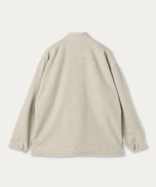 TOMORROWLAND / トゥモローランド Tシャツ | ウールカシミヤフリース ハーフジッププルオーバー | 詳細2