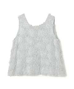 ブルームエンブロイダリー スリーブレスブラウス