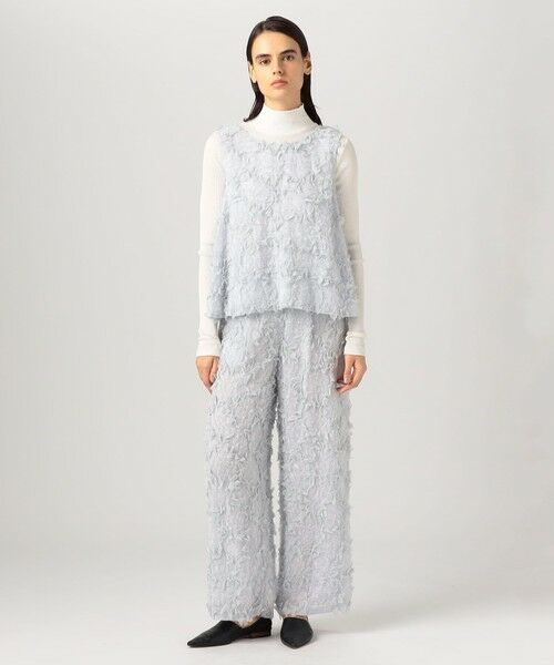 TOMORROWLAND / トゥモローランド シャツ・ブラウス | ブルームエンブロイダリー スリーブレスブラウス | 詳細1