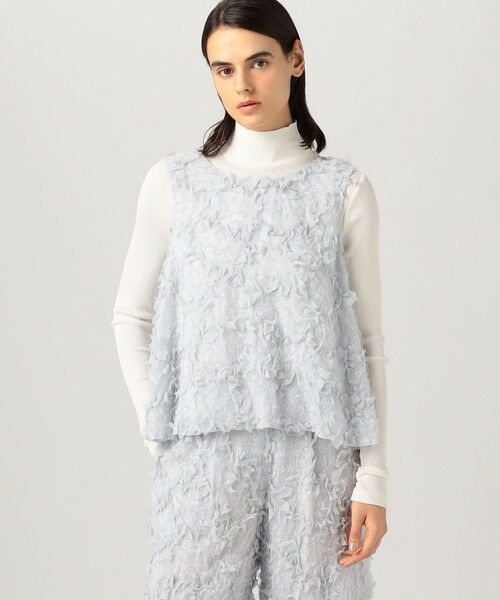 TOMORROWLAND / トゥモローランド シャツ・ブラウス | ブルームエンブロイダリー スリーブレスブラウス | 詳細2