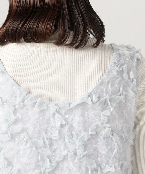 TOMORROWLAND / トゥモローランド シャツ・ブラウス | ブルームエンブロイダリー スリーブレスブラウス | 詳細6