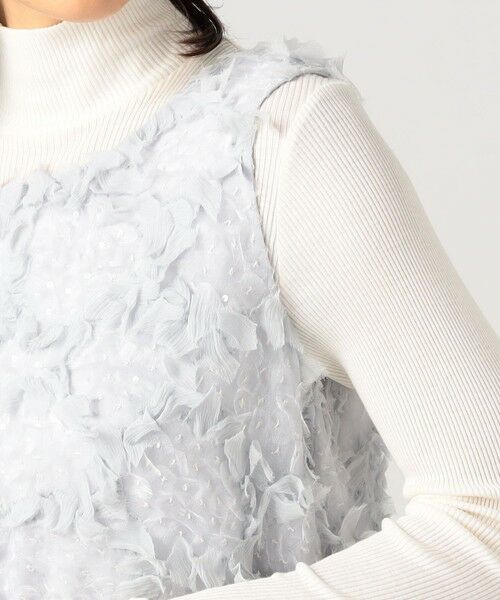 TOMORROWLAND / トゥモローランド シャツ・ブラウス | ブルームエンブロイダリー スリーブレスブラウス | 詳細7