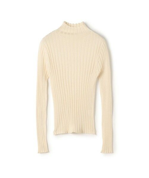 TOMORROWLAND / トゥモローランド ニット・セーター | ドメスティックスパンシルク ビルドネックプルオーバー(11 ホワイト)