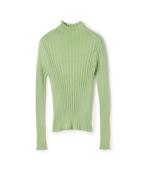 TOMORROWLAND / トゥモローランド ニット・セーター | ドメスティックスパンシルク ビルドネックプルオーバー(53 グリーン)
