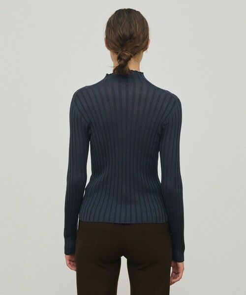 TOMORROWLAND / トゥモローランド ニット・セーター | ドメスティックスパンシルク ビルドネックプルオーバー | 詳細4