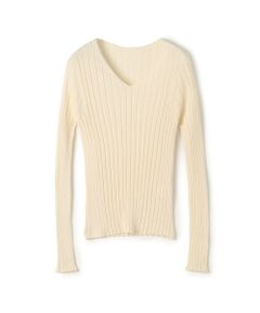 TOMORROWLAND / トゥモローランド ニット・セーター | ドメスティックスパンシルク Vネックプルオーバー