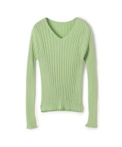 TOMORROWLAND / トゥモローランド ニット・セーター | ドメスティックスパンシルク Vネックプルオーバー