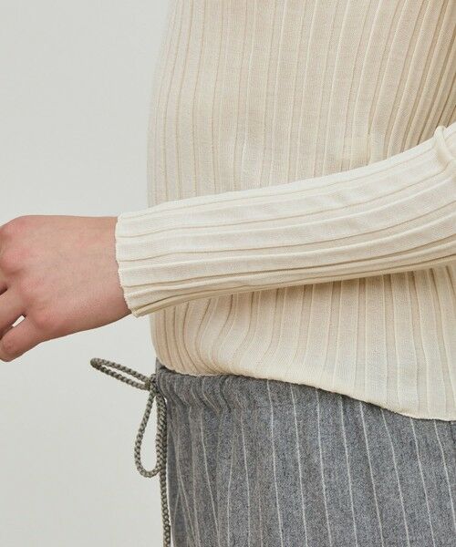 TOMORROWLAND / トゥモローランド ニット・セーター | ドメスティックスパンシルク Vネックプルオーバー | 詳細6