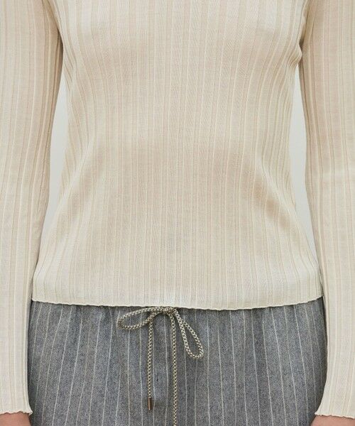 TOMORROWLAND / トゥモローランド ニット・セーター | ドメスティックスパンシルク Vネックプルオーバー | 詳細7