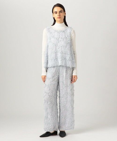 TOMORROWLAND / トゥモローランド その他パンツ | ブルームエンブロイダリー リラックスパンツ | 詳細1