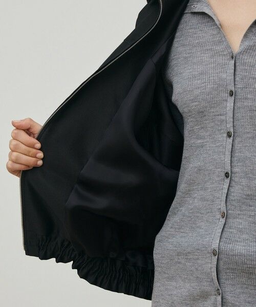 TOMORROWLAND / トゥモローランド ブルゾン | トリアセテートシルクサテン ジップアップブルゾン | 詳細5