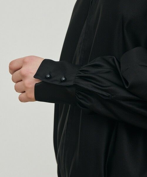 TOMORROWLAND / トゥモローランド ブルゾン | トリアセテートシルクサテン ジップアップブルゾン | 詳細7