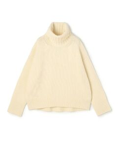 ファインウール タートルネックプルオーバー