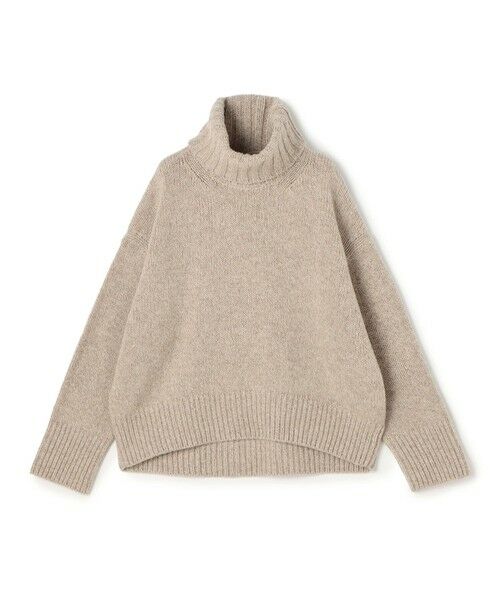 TOMORROWLAND / トゥモローランド ニット・セーター | ファインウール タートルネックプルオーバー(44 ベージュ系)