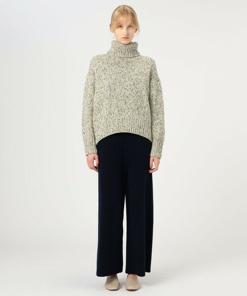 TOMORROWLAND / トゥモローランド ニット・セーター | セサミメランジ タートルネックプルオーバー | 詳細1