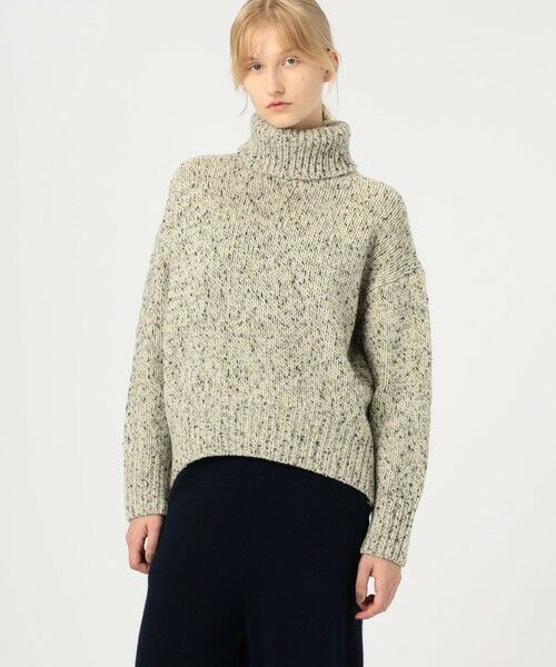 TOMORROWLAND / トゥモローランド ニット・セーター | セサミメランジ タートルネックプルオーバー | 詳細2