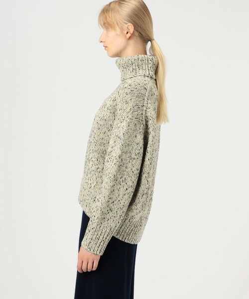 TOMORROWLAND / トゥモローランド ニット・セーター | セサミメランジ タートルネックプルオーバー | 詳細3