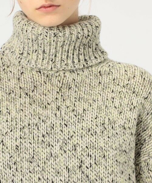 TOMORROWLAND / トゥモローランド ニット・セーター | セサミメランジ タートルネックプルオーバー | 詳細5
