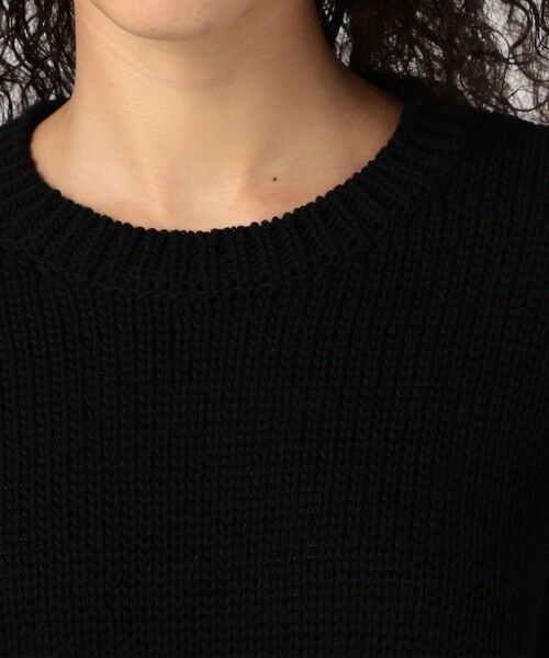 TOMORROWLAND / トゥモローランド ニット・セーター | モノトーンジャカード クルーネックプルオーバー | 詳細5