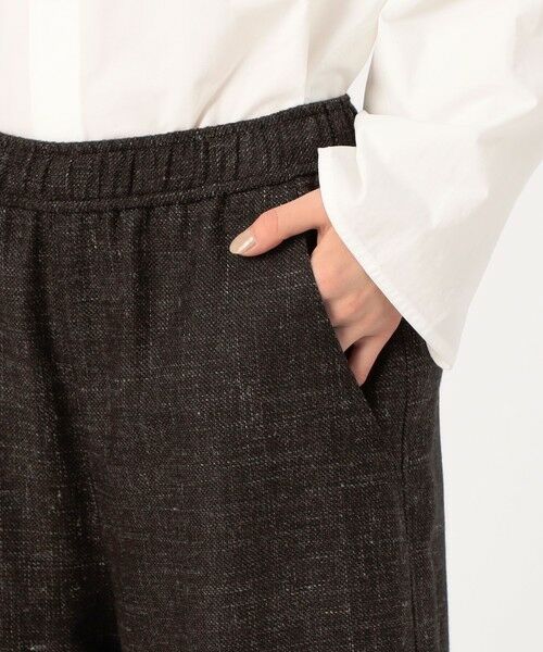 TOMORROWLAND / トゥモローランド その他パンツ | フラックスフラノ イージーストレートパンツ | 詳細7