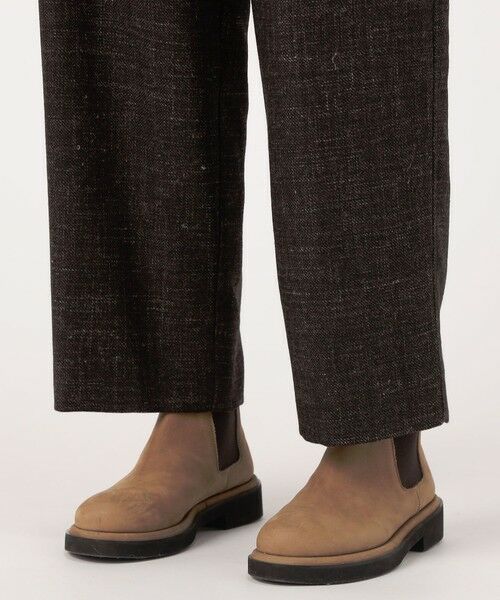 TOMORROWLAND / トゥモローランド その他パンツ | フラックスフラノ イージーストレートパンツ | 詳細8