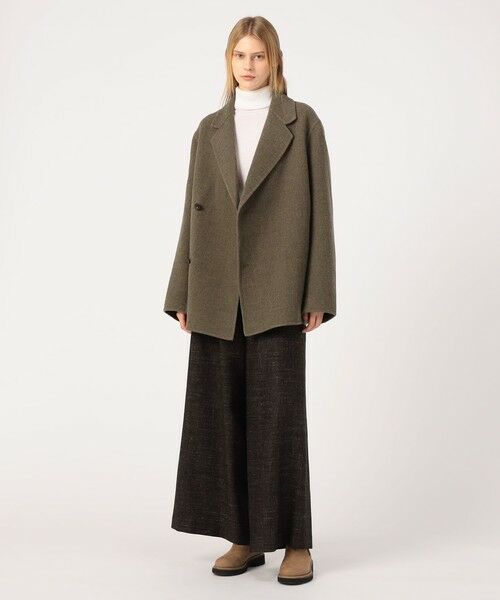 TOMORROWLAND / トゥモローランド その他パンツ | フラックスフラノ イージーワイドパンツ | 詳細1