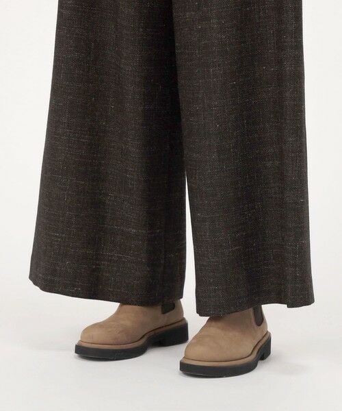 TOMORROWLAND / トゥモローランド その他パンツ | フラックスフラノ イージーワイドパンツ | 詳細8