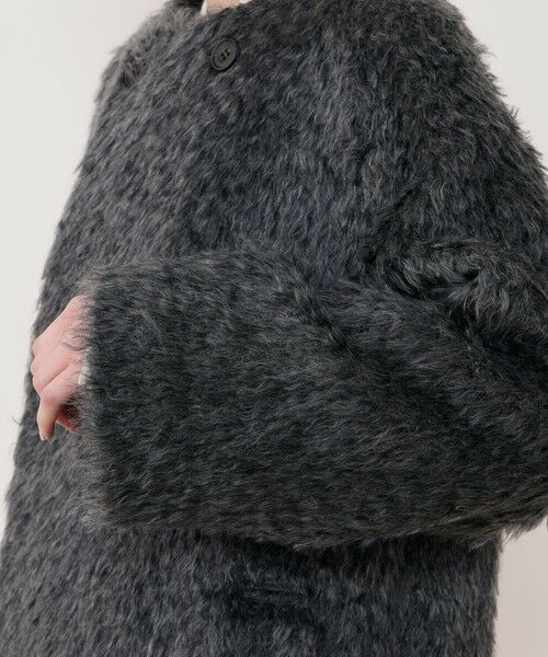 TOMORROWLAND / トゥモローランド その他アウター | ルスクアンゴラ カラーレスコート | 詳細7