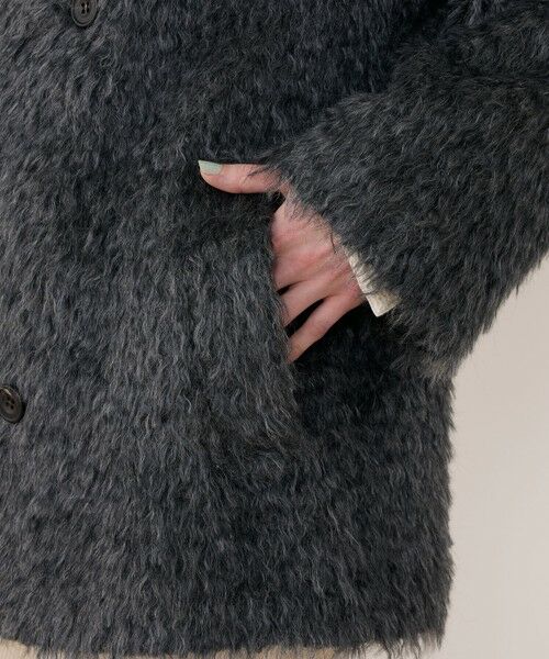 TOMORROWLAND / トゥモローランド その他アウター | ルスクアンゴラ カラーレスコート | 詳細8