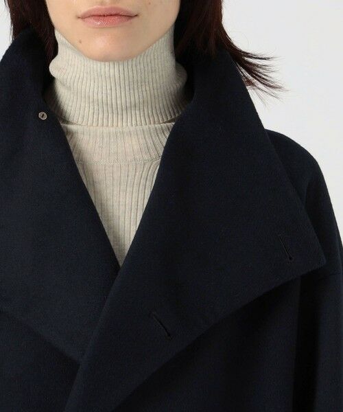 TOMORROWLAND / トゥモローランド その他アウター | カシミヤビーバー ハイネックロングコート | 詳細5