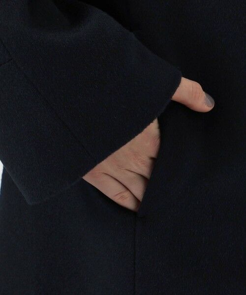 TOMORROWLAND / トゥモローランド その他アウター | カシミヤビーバー ハイネックロングコート | 詳細9