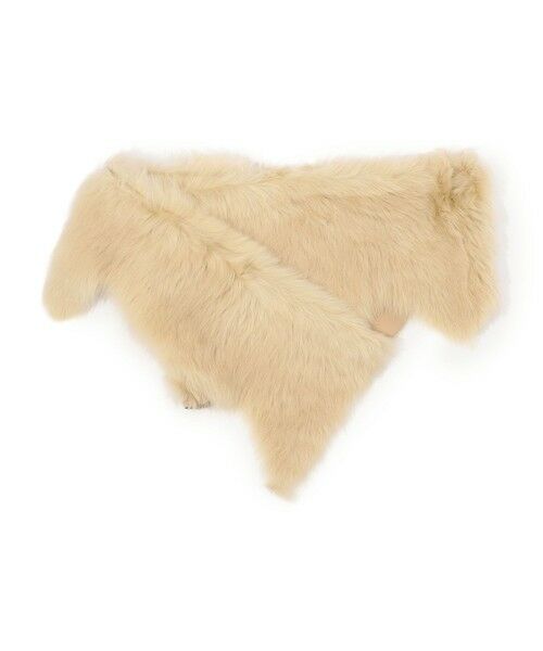 TOMORROWLAND / トゥモローランド マフラー・ショール・スヌード・ストール | KARL DONOGHUE EDGE BUTTON スカーフ（43 ベージュ）