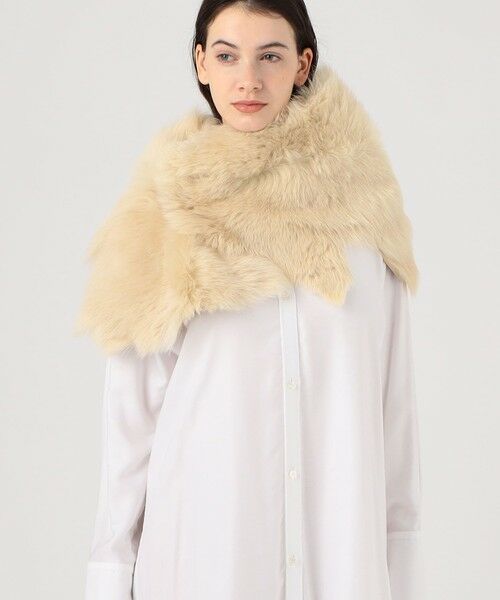 TOMORROWLAND / トゥモローランド マフラー・ショール・スヌード・ストール | KARL DONOGHUE BUTTON シュラッグ | 詳細1