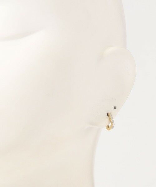 TOMORROWLAND / トゥモローランド ピアス・イヤリング | Otiumberg. Pave Edged Square フープピアス | 詳細4