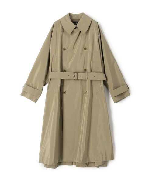 TOMORROWLAND / トゥモローランド トレンチコート | HAVERSACK Silkcoating ラグラントレンチコート（43 ベージュ）