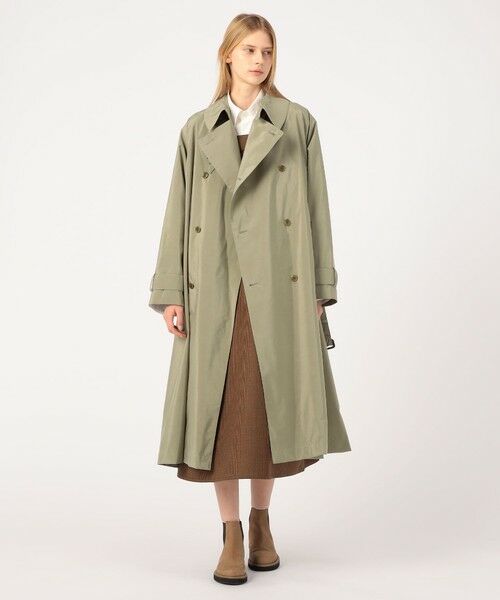 TOMORROWLAND / トゥモローランド トレンチコート | HAVERSACK Silkcoating ラグラントレンチコート | 詳細1