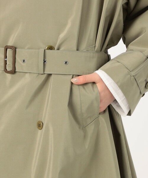 TOMORROWLAND / トゥモローランド トレンチコート | HAVERSACK Silkcoating ラグラントレンチコート | 詳細10