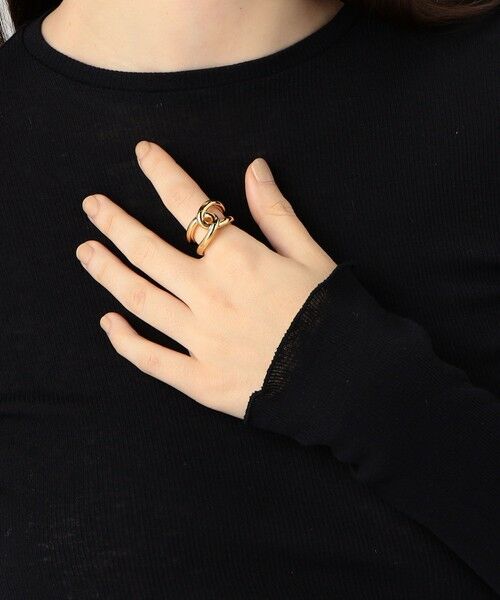 TOMORROWLAND / トゥモローランド リング | LIE STUDIO The Agnes ゴールドリング | 詳細1