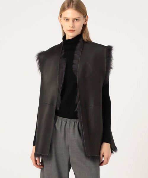 TOMORROWLAND / トゥモローランド ベスト | CINQUANTA FUR ジレ | 詳細3