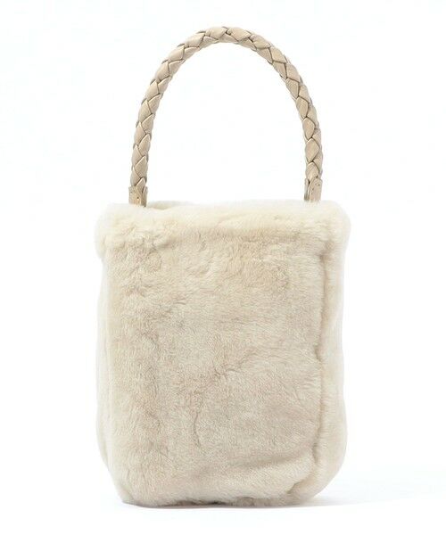 TOMORROWLAND / トゥモローランド ショルダーバッグ | FALORNI FUR SHOULDER バッグ（41 ライトベージュ）