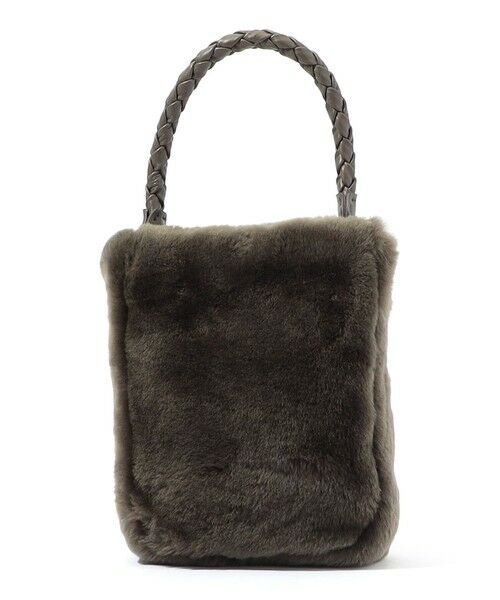 TOMORROWLAND / トゥモローランド ショルダーバッグ | FALORNI FUR SHOULDER バッグ（59 ダークカーキ）