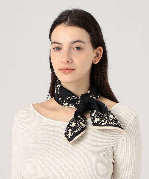 TOMORROWLAND / トゥモローランド バンダナ・スカーフ | AENEIS LACE TAPESTRY スカーフ | 詳細1