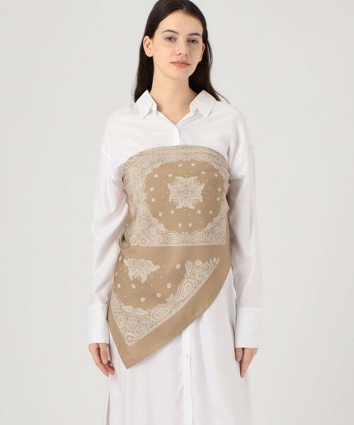 TOMORROWLAND / トゥモローランド バンダナ・スカーフ | AENEIS MINIMAL BANDANA スカーフ | 詳細1