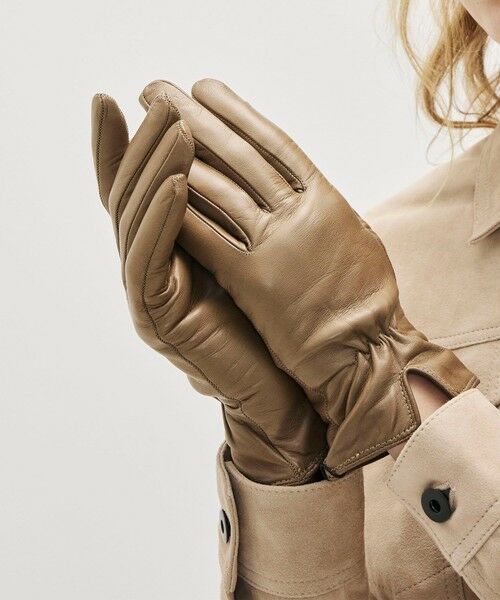 TOMORROWLAND / トゥモローランド 手袋 | CARIDEI ギャザー グローブ | 詳細1