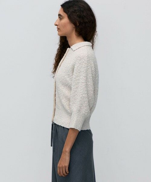 TOMORROWLAND / トゥモローランド カーディガン・ボレロ | 【WEB先行予約】ファンシーヤーン ポロカラーカーディガン | 詳細3