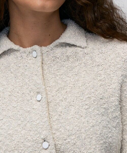 TOMORROWLAND / トゥモローランド カーディガン・ボレロ | 【WEB先行予約】ファンシーヤーン ポロカラーカーディガン | 詳細7